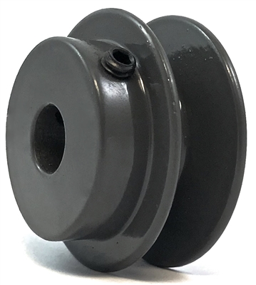 AK30 1/2" Bore Cast Iron Pulley for V-belt  size 3L, 4L OD 3"