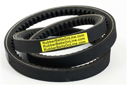 V Belt AX52  Top Width 1/2" Thickness 5/16" Length 54" inch industrial applications
