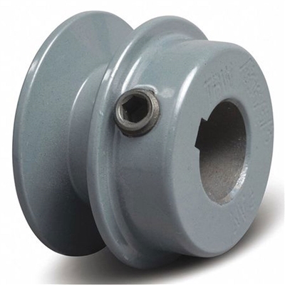 BK25 7/8" Inch Bore cast iron Solid Pulley with OD: 2.5" inch BK2578  for V-belts  size 4L, 5L